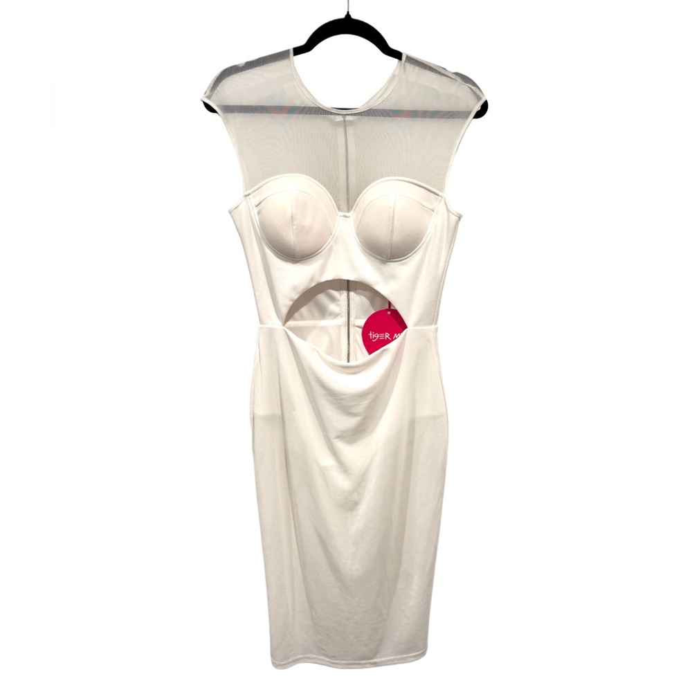 NWT Tiger Mist White Sexy Dress